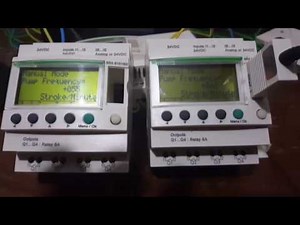 Zelio SR3 PLC project