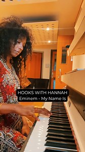 HOOKS WITH HANNAH!!! Hi kids…👋🏾👋🏾👋🏾 Eminem - My Name Is Produced by @drdre #hookswithhannah | Hannah V