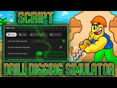 Drill Digging Simulator script – Balta Hub
