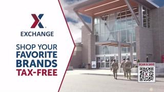 Your Exchange benefit delivers brands you trust—tax-free! Score military-exclusive pricing at ShopMyExchange.com. Learn more at https://aafes.media/vets. | Exchange