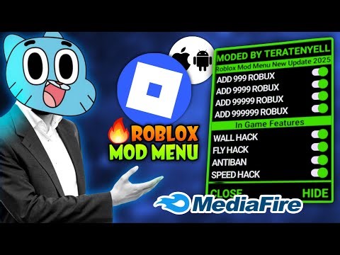 Roblox Mod Menu | Unlimited Robux + Wallhack & More! | Download for Android & iPhone #roblox
