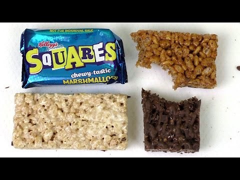 Kellogg's Squares Flavors Chocolatey! Marshmallow! & Caramel!
