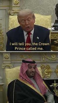 Trump defends Saudi crown prince on Khashoggi killing, contradicting US intel