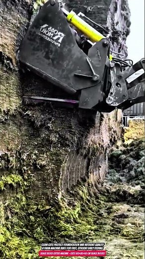 Silage Block Cutter Machine - Cuts 100×80×60 cm Silage Blocks