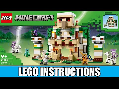 LEGO Instructions | Minecraft | 21250 | The Iron Golem Fortress