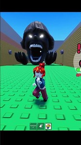 😱 giant monster chases me in roblox! #shorts #youtubeshorts #viral #trending