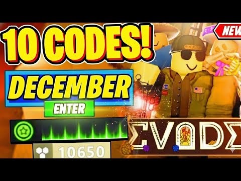 Roblox Evade CODES: ALL ACTIVE *DECEMBER* 2025 CODES💎 | ROBLOX CODES 🧿