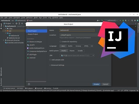 How to Create and Run a Java Project on IntelliJ IDEA | Run Java Program on IntelliJ IDEA