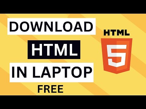 how to download HTML in Laptop Free | Gateway Solutions