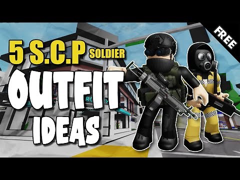 5 SCP Soldier Outfit Ideas In Brookhaven - Roblox
