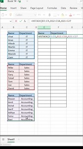 Combine Data Trick in Excel 😀 #exceltips #exceltricks #exceltutorial #explore | computernotion