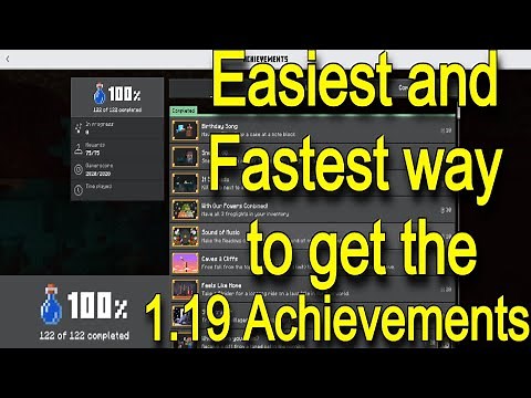 (1.19+ Achievement World) THIS Map WILL Unlock All Your Minecraft Bedrock Achievements!