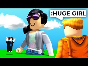 I made his roblox girlfriend HUGE using ADMIN COMMANDS..