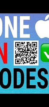 How To Scan QR Codes On iPhone 12 / 12 Pro