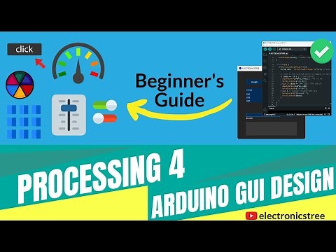 Design Arduino GUI with Processing 4 - Beginner's Guide | PART-2