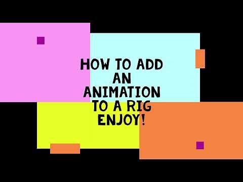 How To Add An Animation Into A Rig In Roblox Studio