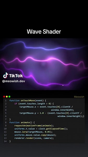 Creating Stunning Wave Shaders with JavaScript