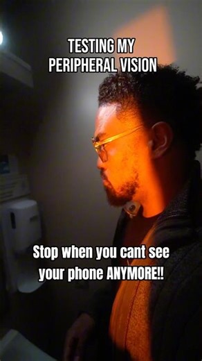 Testing My Peripheral Vision 👓 (Mirror Twist)