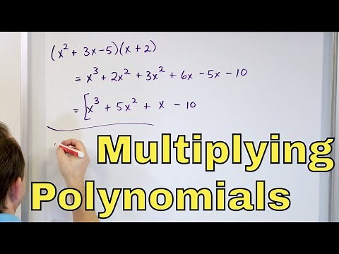 01 - Multiplying Polynomials in Algebra, Part 1 (Multiply Binomials, Trinomials & More)