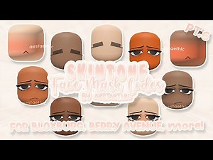 NEW SKIN TONE FACE MASK CODES for bloxburg & berry avenue! PT.6 #roblox #bloxburg #berryavenue
