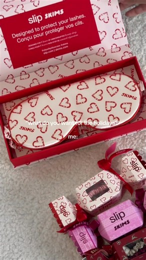 shop slip x SKIMS cherry blossom heart print 40% off. @Slip Silk Pillowcase