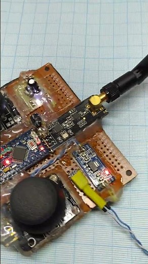 Arduino RC Transmitter | Arduino project | nRF24L01 | Technology #shorts