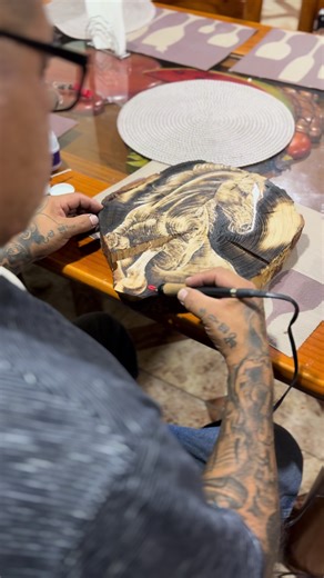 Explore Pyrography Art with Beautiful Horse Designs