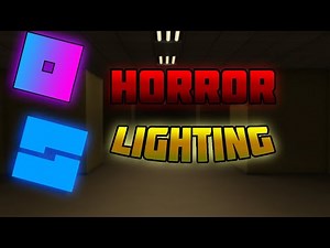 Roblox Limited Light Horror Lighting tutorial (Roblox Studio)