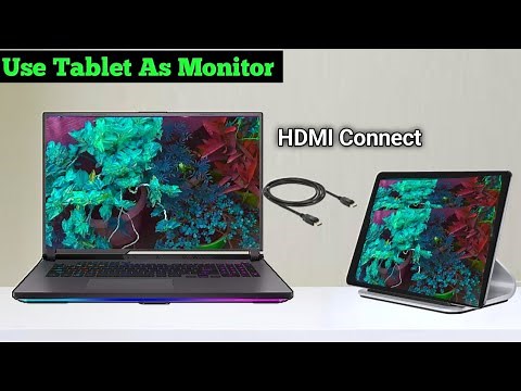 Use Your Tablet As Monitor With HDMI Cable || BR Tech Films