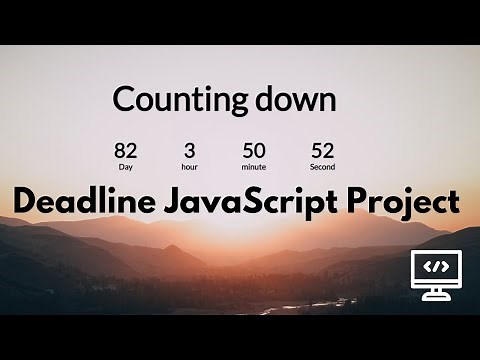 How to create a Countdown Timer with JavaScript, HTML and CSS