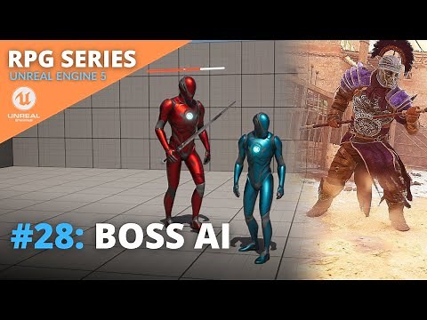 Unreal Engine 5 RPG Tutorial Series - #28: Boss AI