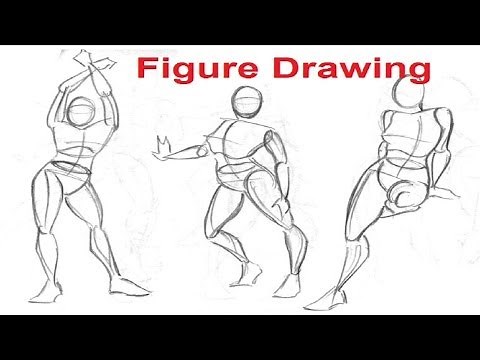 Figure Drawing Lessons 1/8 - Secret To Drawing The Human Figure