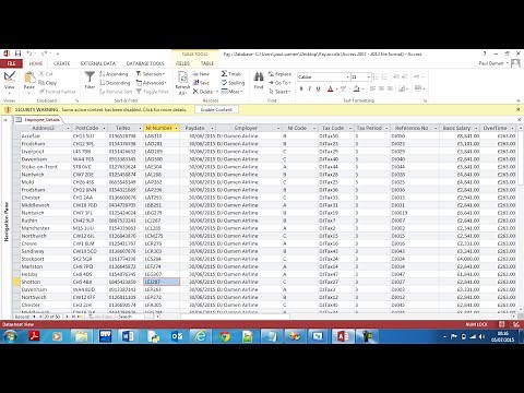 How to Import Text Files into Access