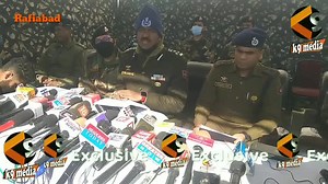 *Sopore Police busted a terror module of proscribed terror outfit...