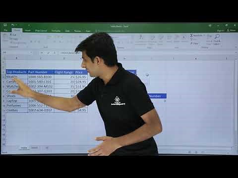 How to Create an Index in Excel