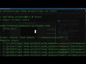 #Error : Cannot find module #Code: Module_not_found in React Problem #Solve BY ‪@whatsup7130‬