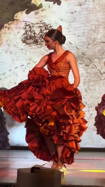 Spectacular Flamingo Dance in Benidorm Palace Show