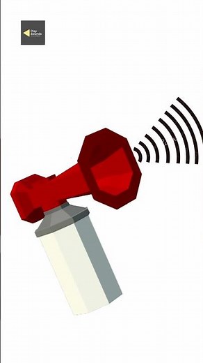 Air horn Sound Effect #airhorn #soundeffect #sfx #echo