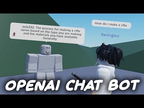 OpenAI Chat Bot Script - ROBLOX EXPLOITING