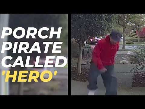 'Hero' porch pirate strikes in Hillsboro, Oregon