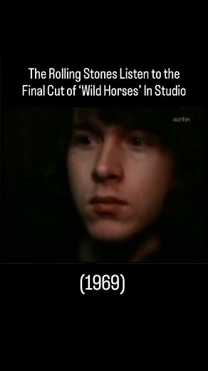 The Rolling Stones Hear back Wild Horses for the First Time