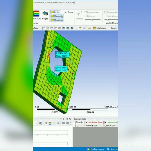 Visualizing Stress and Deformation Values in ANSYS | Tutorial