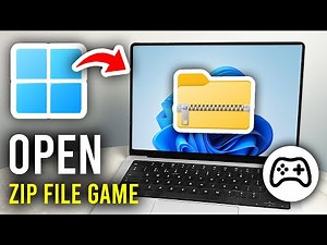 How To Open ZIP File Game In Laptop or PC - Step By Step
