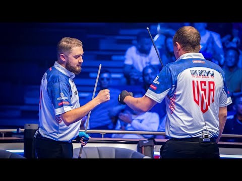 Evening Session Highlights | Quarter Finals | 2022 World Cup of Pool