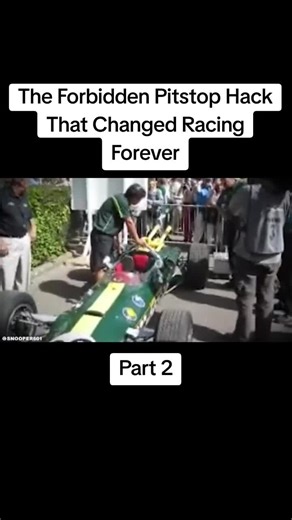The Forbidden Pitstop Hack That Changed Racing Forever #retrocar #classiccar #automotive #musclecar #carenthusiast