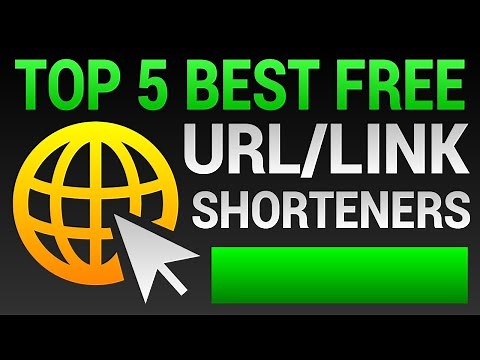Top 5 Best FREE URL Shorteners - How To Shorten Links