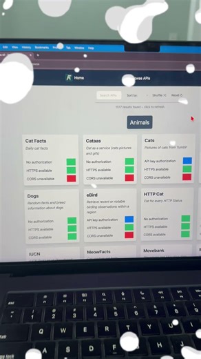 Access a free library with thousands of APIs.#freeapis #apis #developer #dev