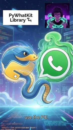 Automate WhatsApp with 1 Line of Python 🐍 (Lazy Hack) #shorts