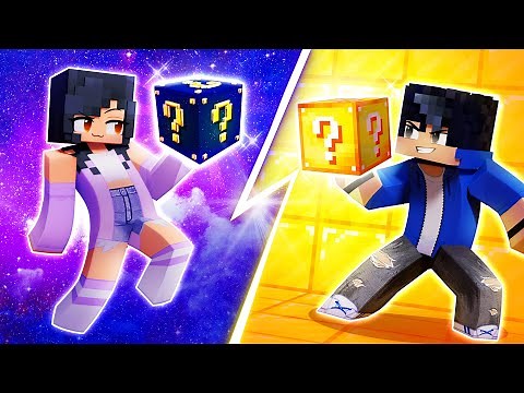 Minecraft ASTRAL BLOCKS VS LUCKY BLOCKS!