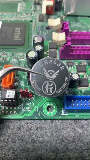 How to Replace CMOS Battery on Acer EG31M Motherboard #shorts